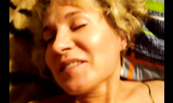 Chubby Russian milf is getting pounded in the missionary pose