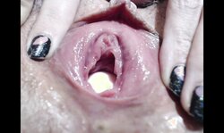 Intimate up object insertion fetish video compilation big clitoris pussy