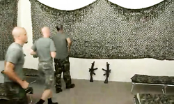 Soldier is trying to seduce an astonishing Adrenalynn