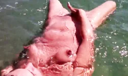 Swimming naked