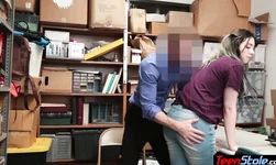 Cop fucking a pale skinned teen suspect