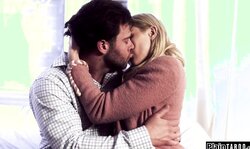 Guy lures blonde date in bed with a lie