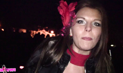 Fabulous young hottie in her first porn movie gets banged in her twat