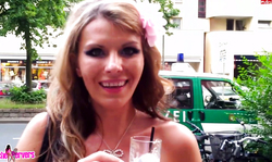 Sweetie likes to get risky from time to time in public porn