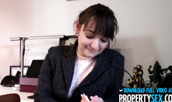 Stunning blowjob and intensive cock-riding action with a lusty Charlotte Cross