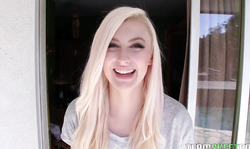 Alexa Grace is getting down on the knees and taking a big cock