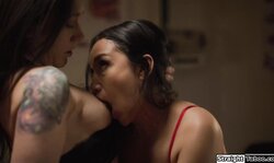 Latin milf doctor seduce nurse to comply