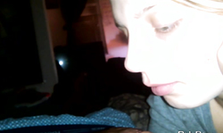 White Slut Plays With A Black Monster