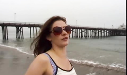 Regular walk with Chloe Nichole turns into hardcore interracial sex