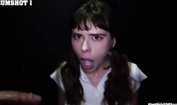 Great tits and cock sucking skills, Krystal!