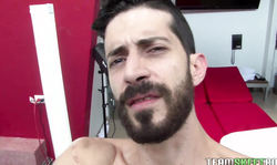 Tattooed Latina Mara looks insanely hot and fuckable