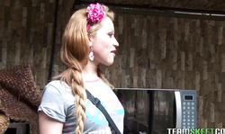 Trying hard to seduce a playful Latina beauty Tatiana Garcia