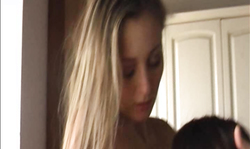 Two sexy amateur chicks are showing off their naked bodies