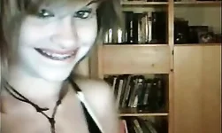 Horny seductive teen just dancing sexy in front camera