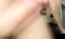 Deep pussy penetration after hot upskirt by young bitch