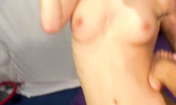 Godlike lesbian sex of two perfect Trib Girls on the bed