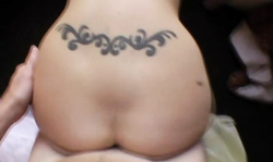 Very tight and wet muff drilled in the doggy style pose