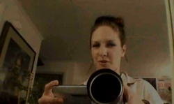 Two shameless amateurs babes are having lesbian sex