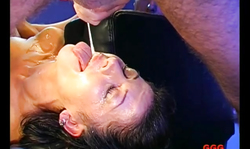 That's an awesome and extreme way to feed your gf's mouth