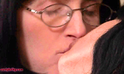 Sex wife Aunty Kathy is having fun with a brunette nurse