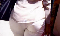 Nice to watch how this big booty babe is jiggling her bums