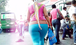 Our armed with cam reporter is shooting a hot big booty