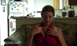 Sensual and passionate solo with a natural Cosmid beauty