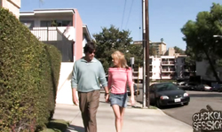 Giant black dicks fucking a slender wife in front a submissive