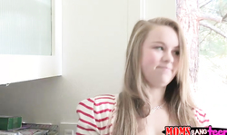 Gorgeous babes seducing one guy and sucking his dick