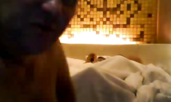 Young Russian bitch is sucking a boner of an old man