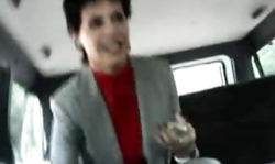 Elegant mature bitch rides a massive boner in the van