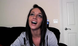 American goddess Nikki Sims pose in flag styled bikinis