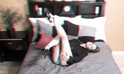 3D solo action with a big-tit Nikki Sims that covers her nipples with hearts