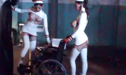 Fetish nude with big boobs Queeny Love takes care of her dominator