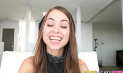 Black guy preparing teenager's ass for upcoming sex!