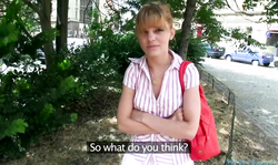 Agent is pulling out his dick and fucking another innocent slut