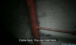 An innocent brunette is giving a truly gorgeous blowjob