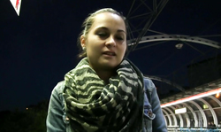 Another slender girl is being seduced for the money