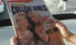 Big-ass babe with hairy crack loves hardcore Road Gang Bangs