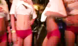 Astonishing teens girlfriends are showing off their bodies on the party