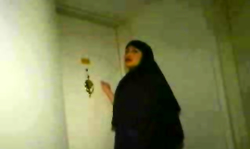 Dark-haired arab cutie with big boobies fucks with an old man