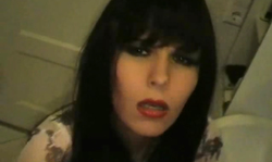 Bitchy brunette Aische Pervers nicely strokes her hungry pussy