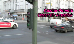 Seduced amateur lady Aische Pervers sucks a dick in the forest