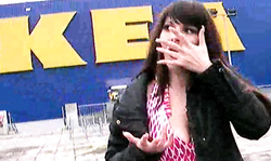 Sticking my hard snake in a shaved pussy of a horny Aische Pervers