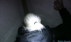 Amateur babe jumping on the dick of a horny Public Agent