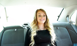 Young blonde slut being picked up and fucked in the video by Driver XXX