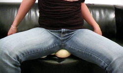 Ass Crush lover is a perfect fetish doll in tight jeans