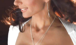 Lusty and sexy Catalina Cruz reveals her naked tits