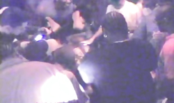 Sexy and crazy Chicago Freak Fest chick and multiple hard dicks