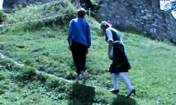 Gorgeous Swiss cutie Valerie Hilton drilled on the mountain